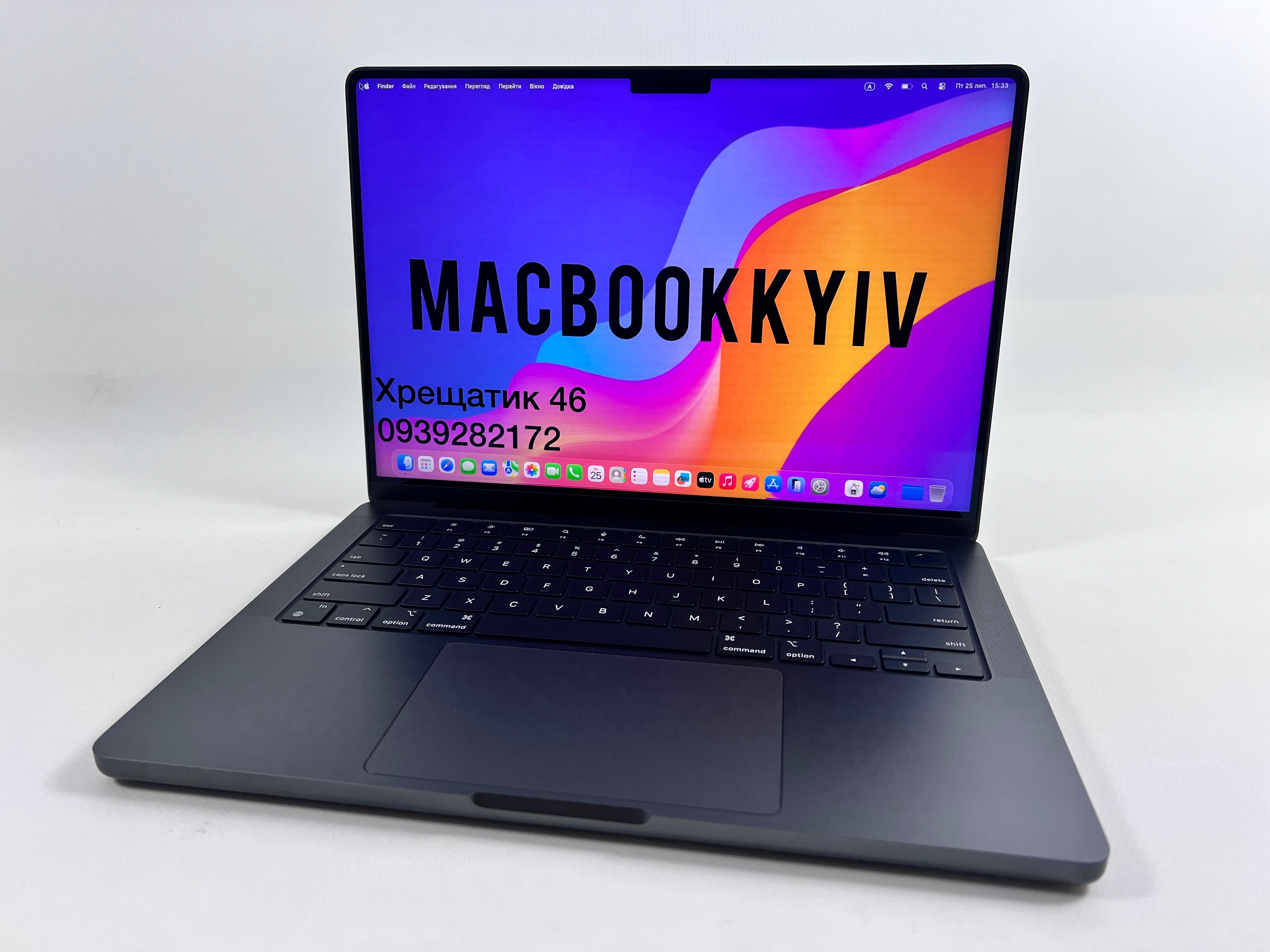 MacBook Pro 14 2024 M4 16GB RAM 512GB SSD Space Black ГАРАНТІЯ МАГАЗИН