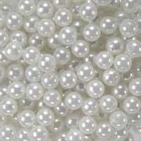 Koraliki perłowe 10 mm (10szt) Białe