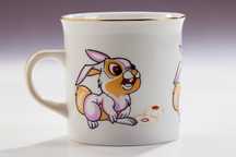 porcelana kubek zajączek Bambi kubek dla dzieci bajka Bambi