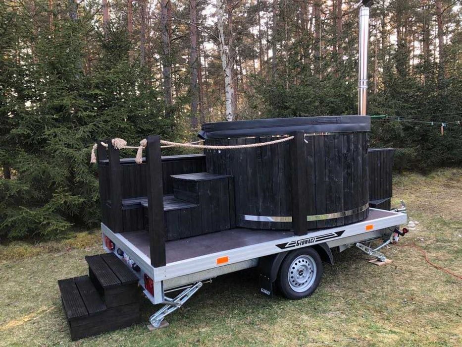Jacuzzi, ruska bania, balia ogrodowa, sauna mobilna - wynajem