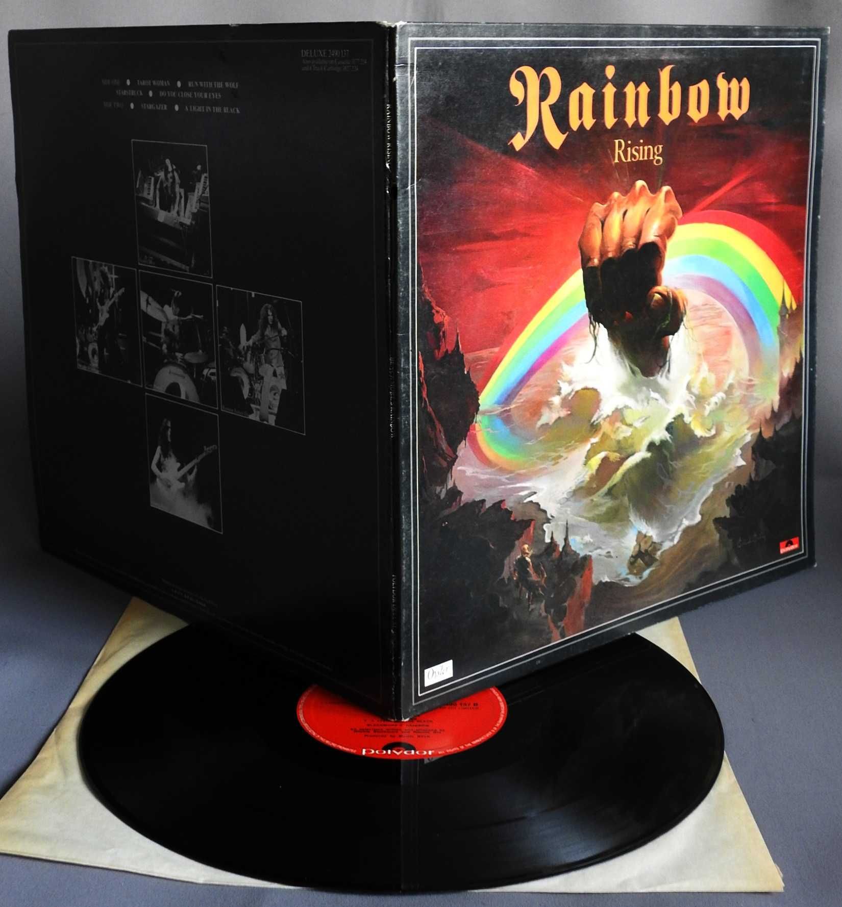 Rainbow Rising LP 1976 UK Oyster Polydor пластинка 1press EX+ Британия