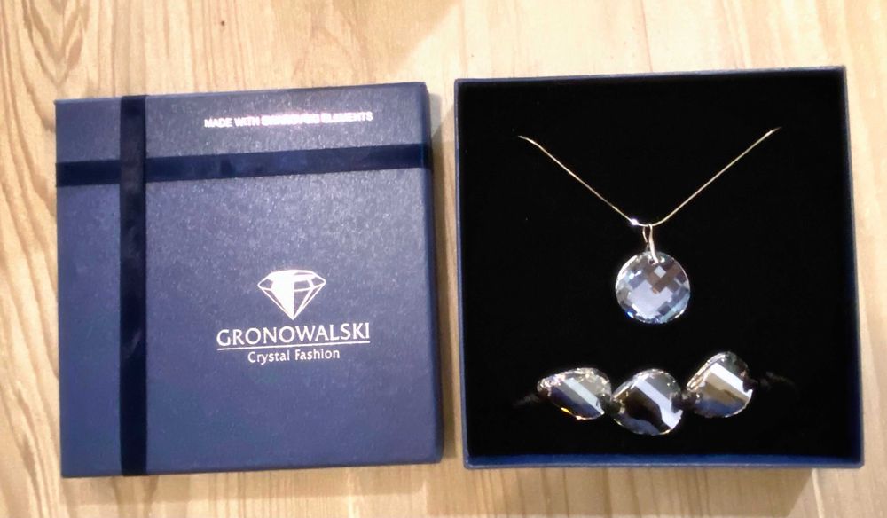 Komplet biżuterii Gronowalski Crystal Fashion kryształy Swarovski