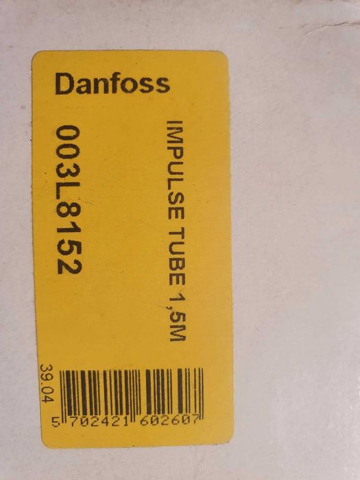 Rurka impulsowa z O-ringami, 1,5 m Danfoss