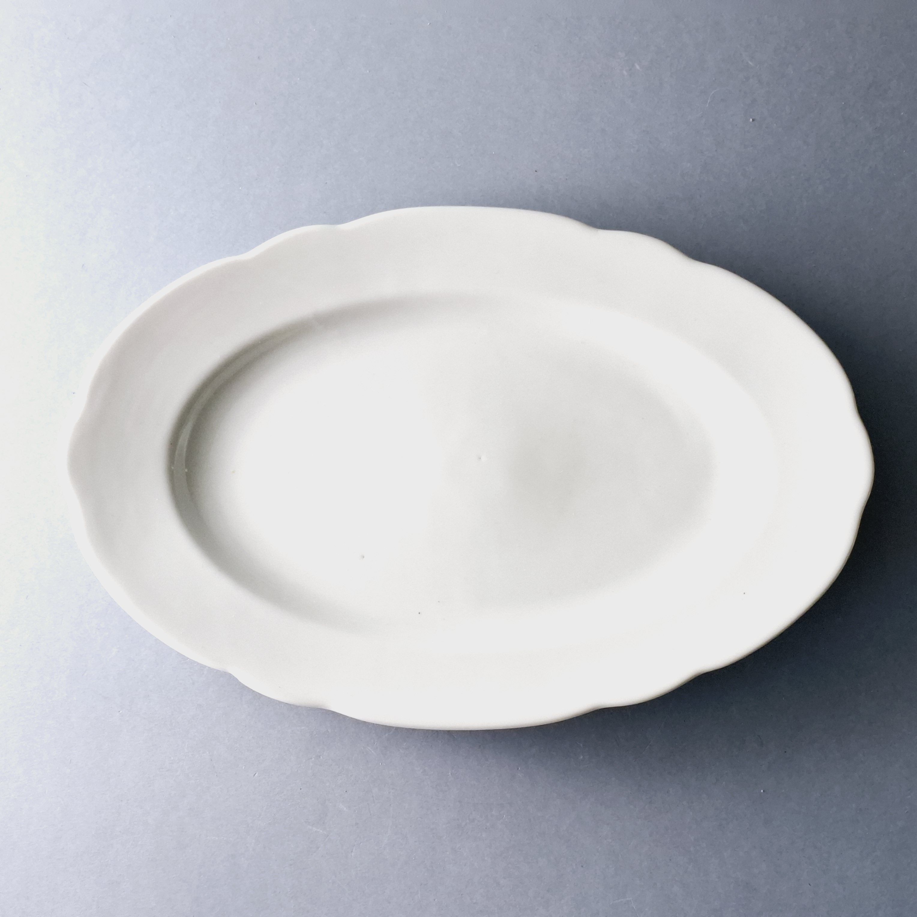 pmr jaeger zabytkowy biały półmisek porcelanowy patera