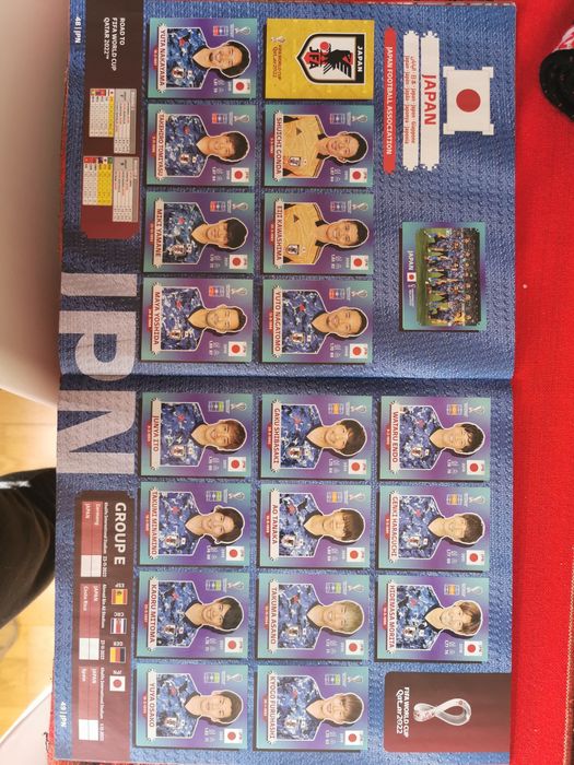 Caderneta completa mundial 2022