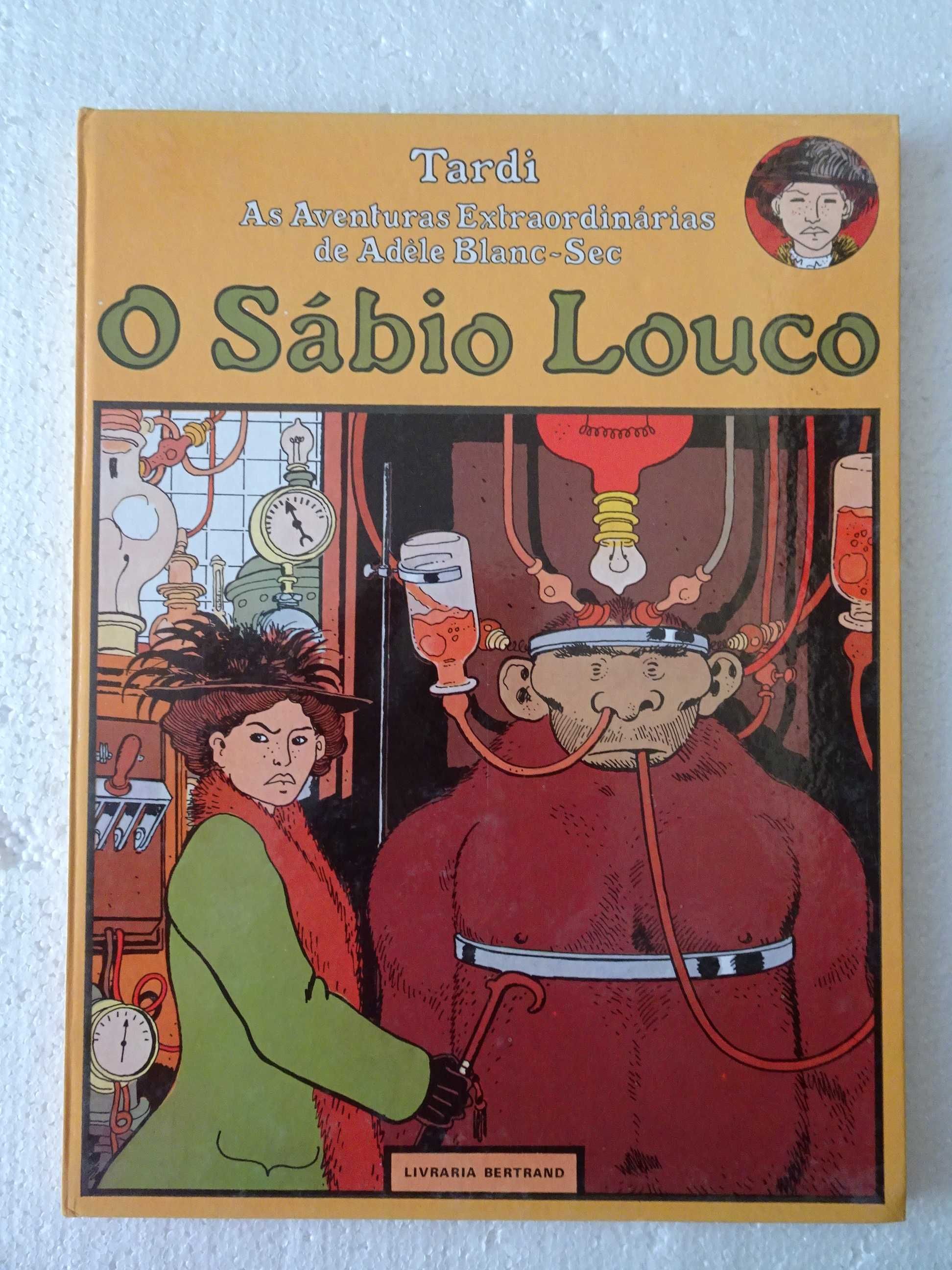Livro - As aventuras extraordinárias de Adéle Blanc-Sec O Sábio louco