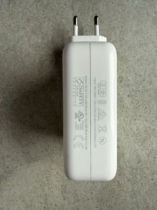 Адаптер живлення 61W USB-C apple оригінал