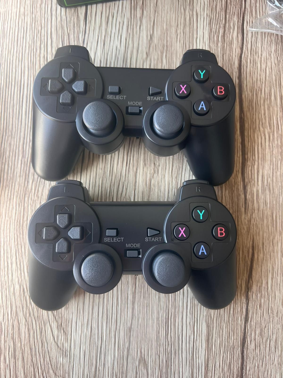 Consola de videojogos para menino, Controlador semfio duplo, Vara de j