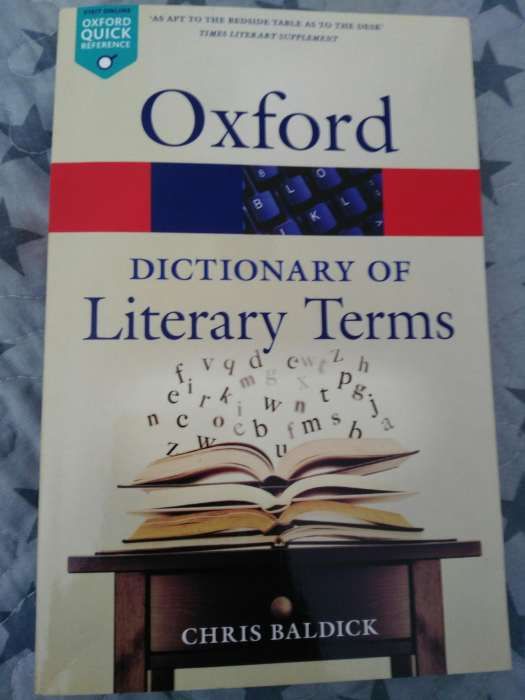 The Oxford Dictionary of Literary Terms