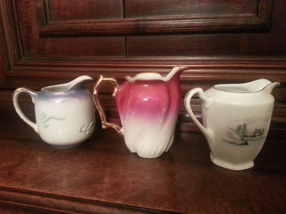 Leiteiras antigas (lote de 3)