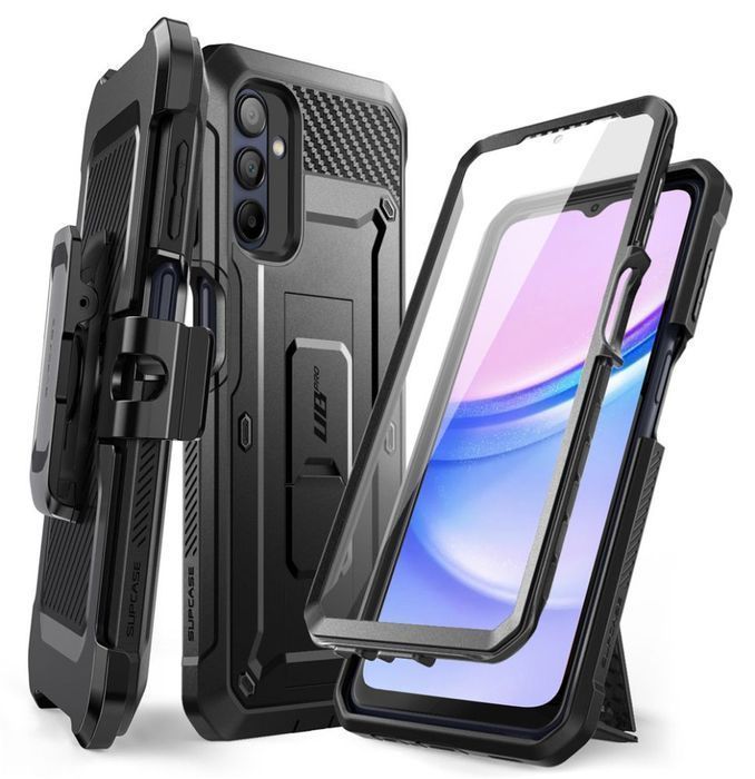 Etui Supcase Unicorn Beetle Pro do Galaxy A15 4G / 5G - Czarny