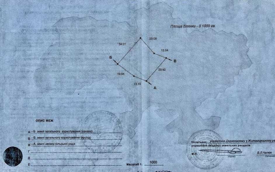 Ділянка біля річки 10 соток приват/землі під будівництво будинку