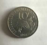 Francja 10 franków, 1986
Wolność, Równość, Braterstwo