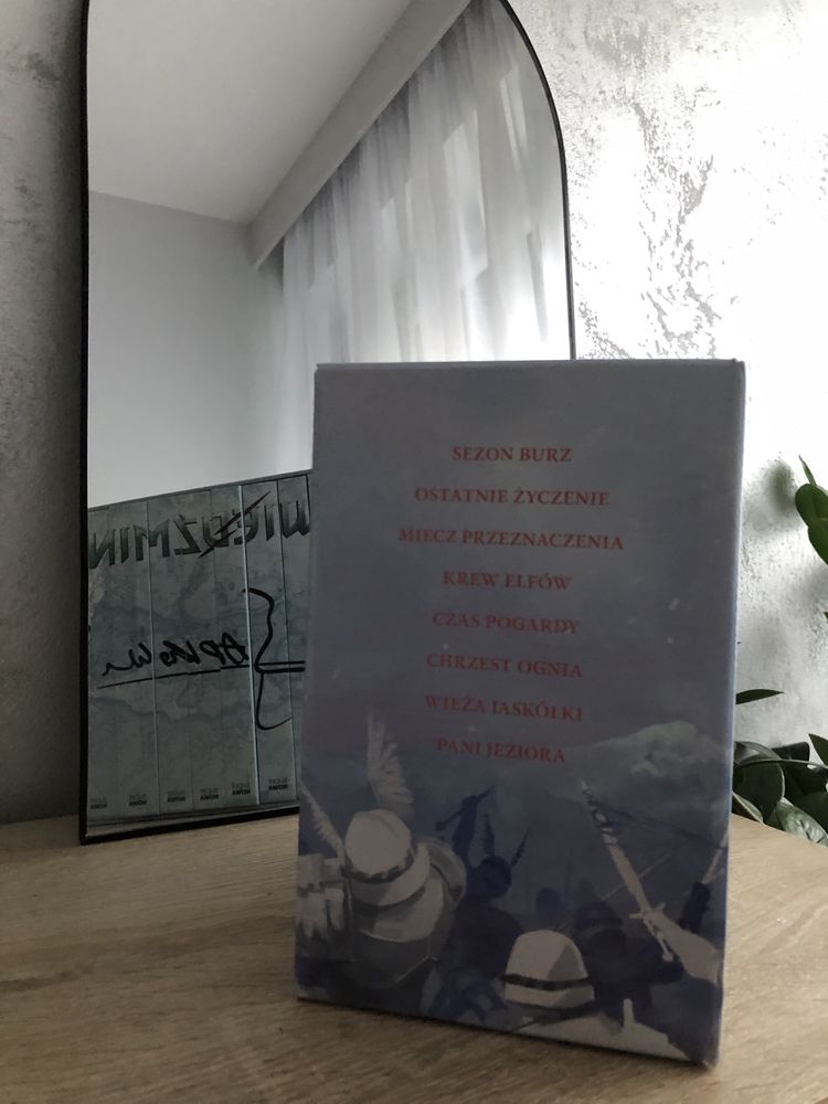 Edycja Kolekcjonerska Wiedzmin Sapkowski Super Nowa