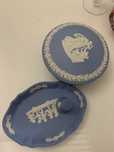 Wedgwood англия голубой бисквитный фарфор