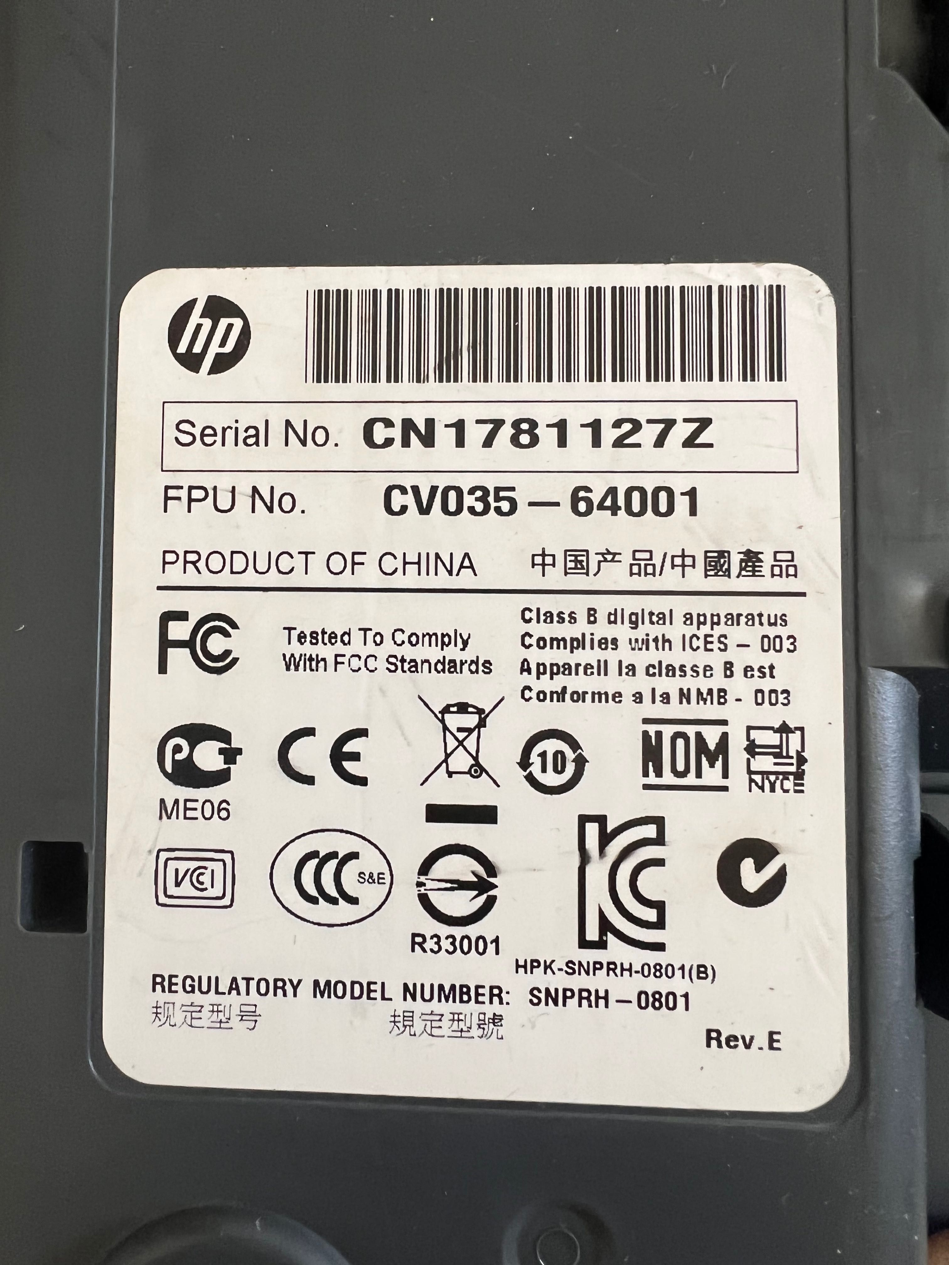 HP SNPRH-0801 Deskjet za pół ceny