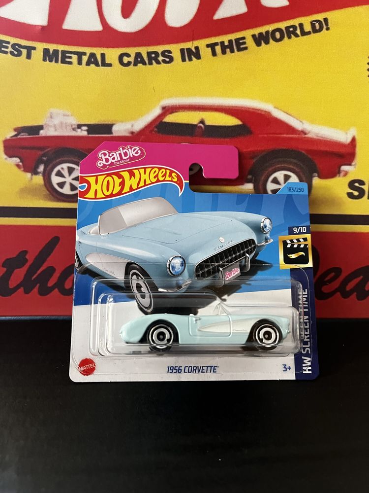 Hot wheels barbie 1956 chevrolet corvette