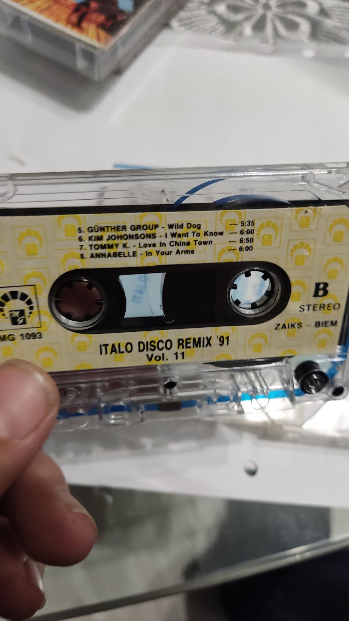 ITAlo Disco Remix 91 kaseta audio