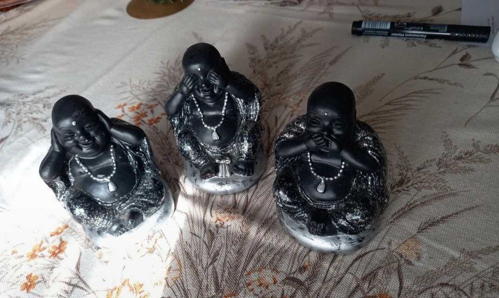 Budas da Vida - Ouvir, falar e ver só o que nos cabe - Porcelana