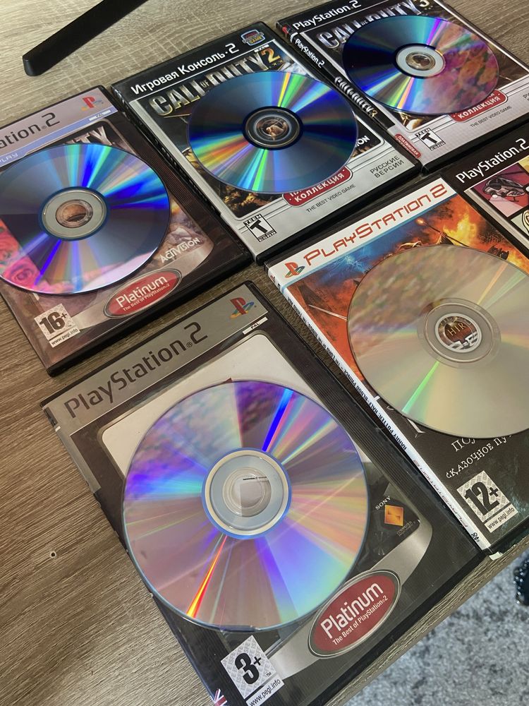 Ігрові диски для Sony PlayStation 2 (PS2)