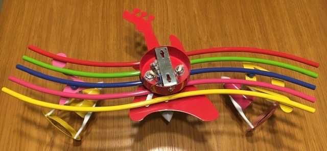 Lampa wisząca dziecięca gitara nutki jak nowa, Warszawa