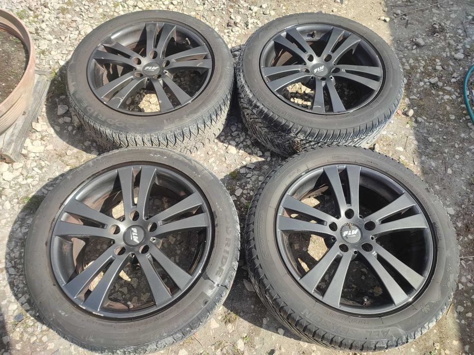 KOŁA Opel insignia 5x120 7.5x17 et35 BMW opony 225/50r17 prawie nowe