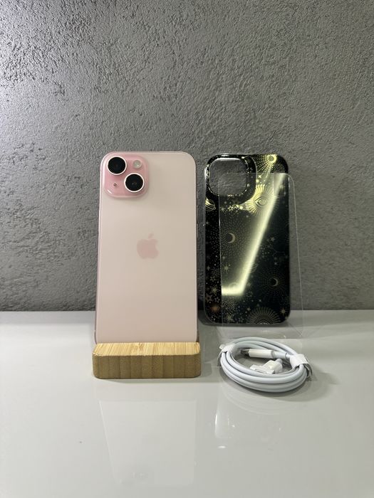 Iphone 15 128gb różowy