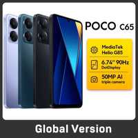 Смартфон Poco C65 6/128  NFC Black запечатаний+ гідрогель