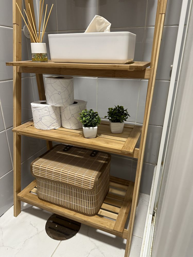 Estante WC De Bambu