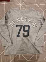 Sleeve / Camisola Benetton Menino. 4-5 anos XS