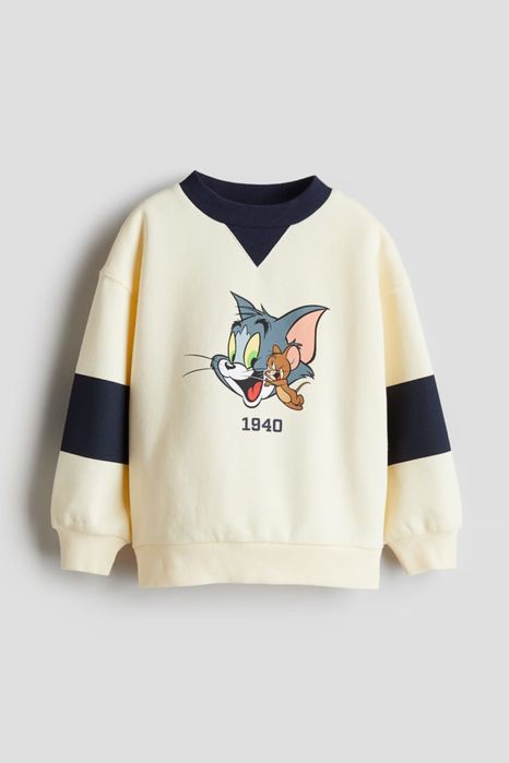 Світшот на флісі “Tom and Jerry” H&M