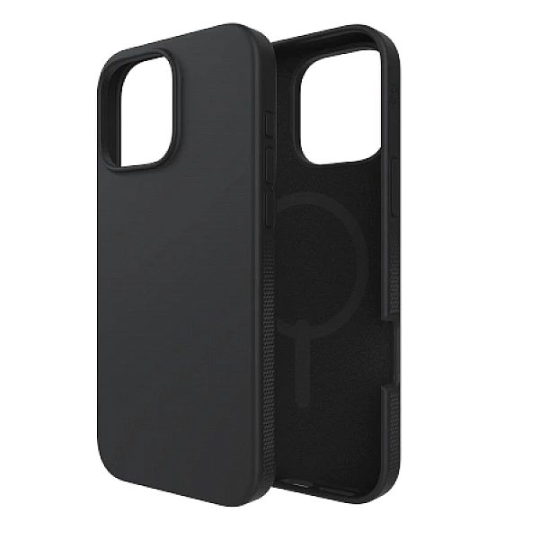 Etui ZAGG Manhattan Snap MagSafe na iPhone 16 Pro Max - czarne