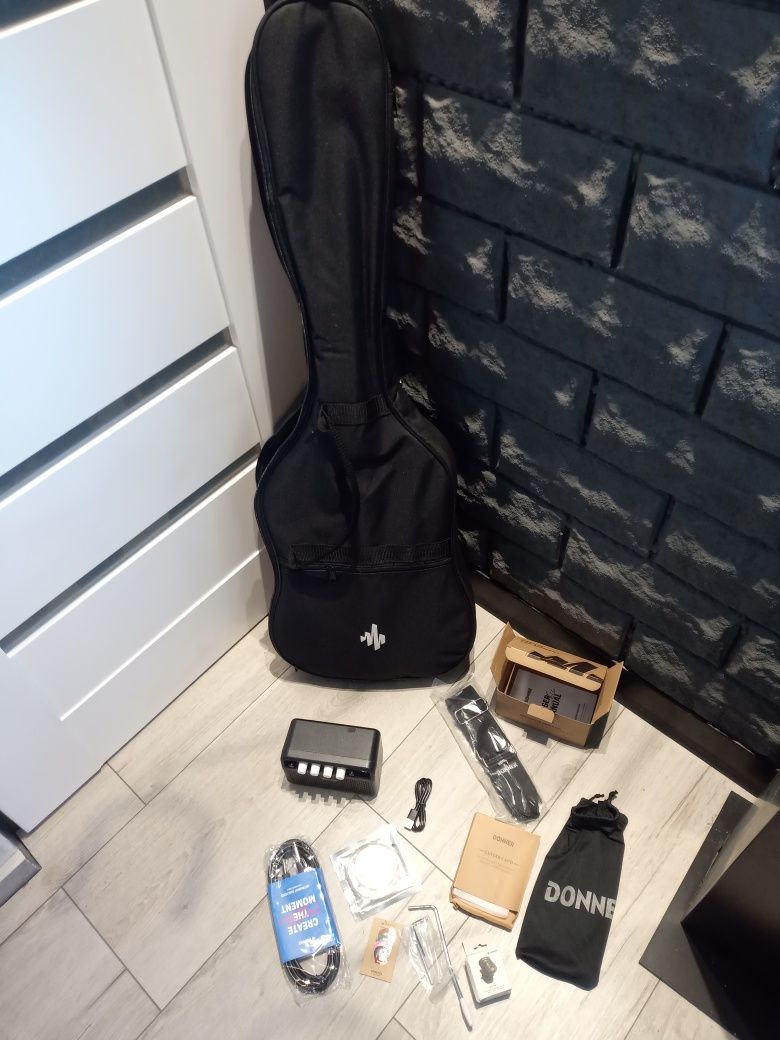 Gitara elektryczna zestaw