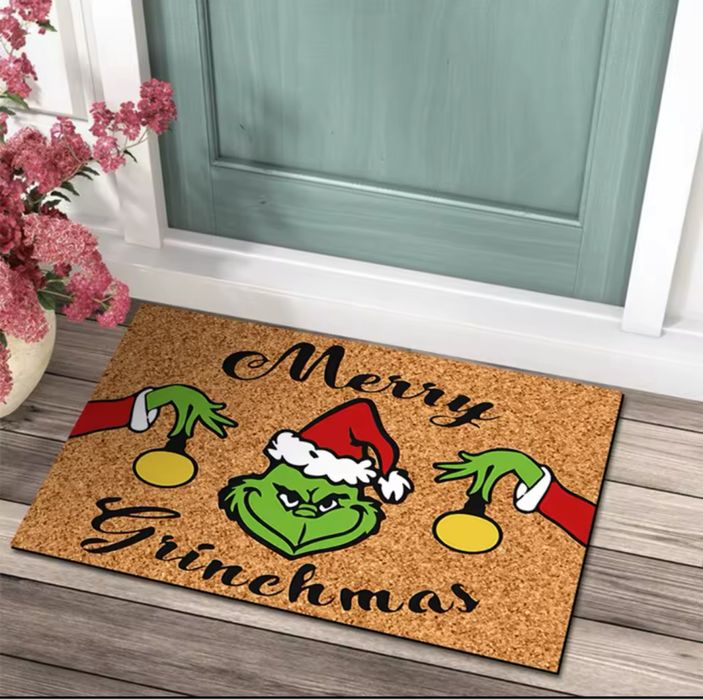 Wycieraczka świąteczna Grinch Merry Grinchmas