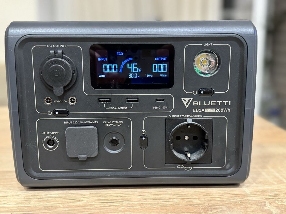 Bluetti EB3A зарядна станція
