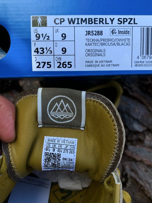 Adidas x C.P. Company Wimberly Spzl 43 27,5 см кеди