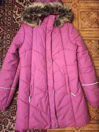 Зимнее пальто для девочки Lenne Pealry р.170 (отличное состояние)