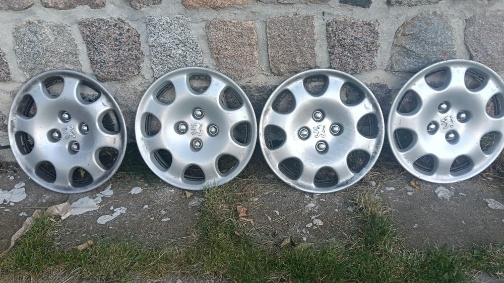 Orginalne kołpaki peugeot rozmiar 15