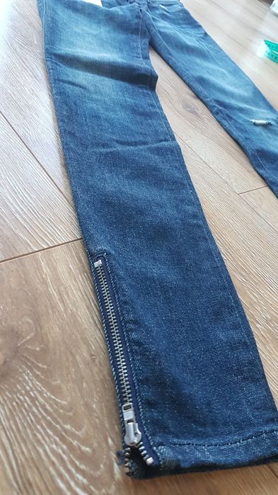 Diesel Skinzee Low Zip damskie dżinsy jeansy W26 slim skinny rurka XS