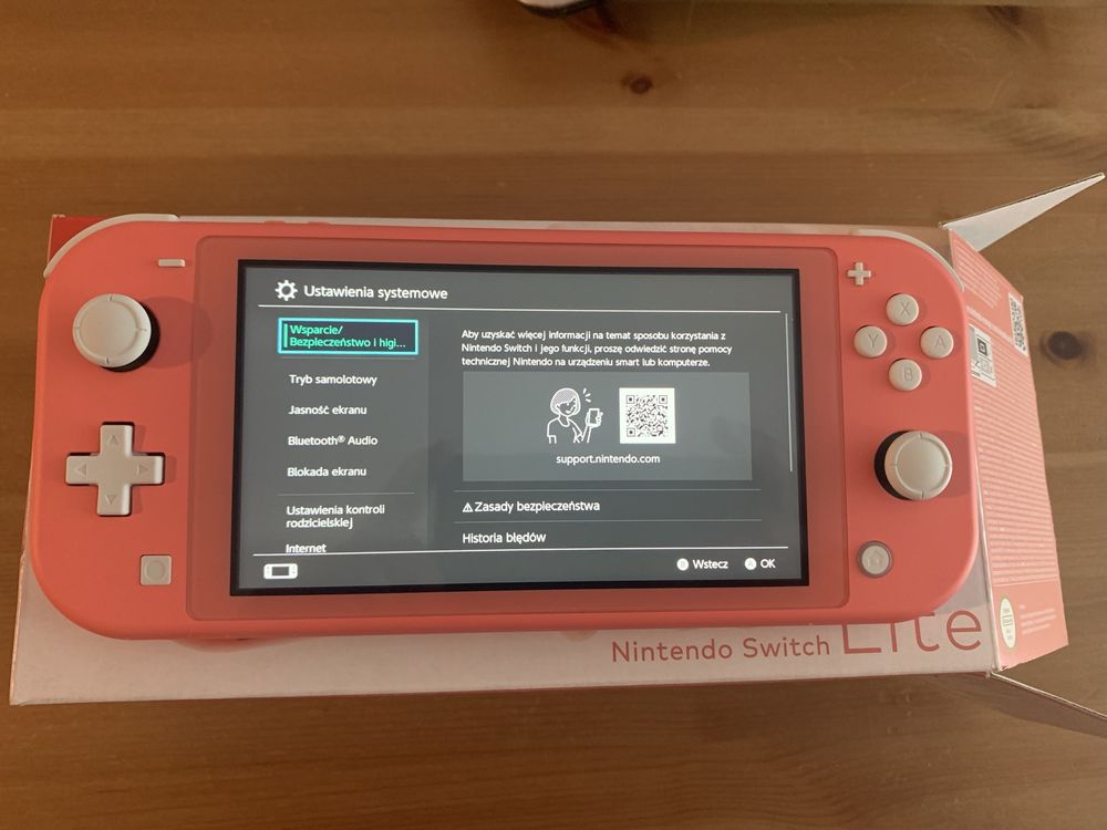 Nintendo Switch Lite Nowa Przeróbka CFW 256GB