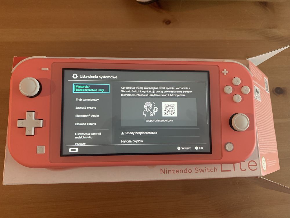 Nintendo Switch Lite Nowa Przeróbka CFW 256GB