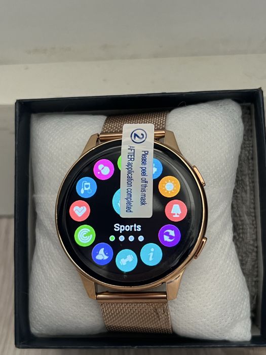 Zegarek smart watch active 2 z dwoma paskami.