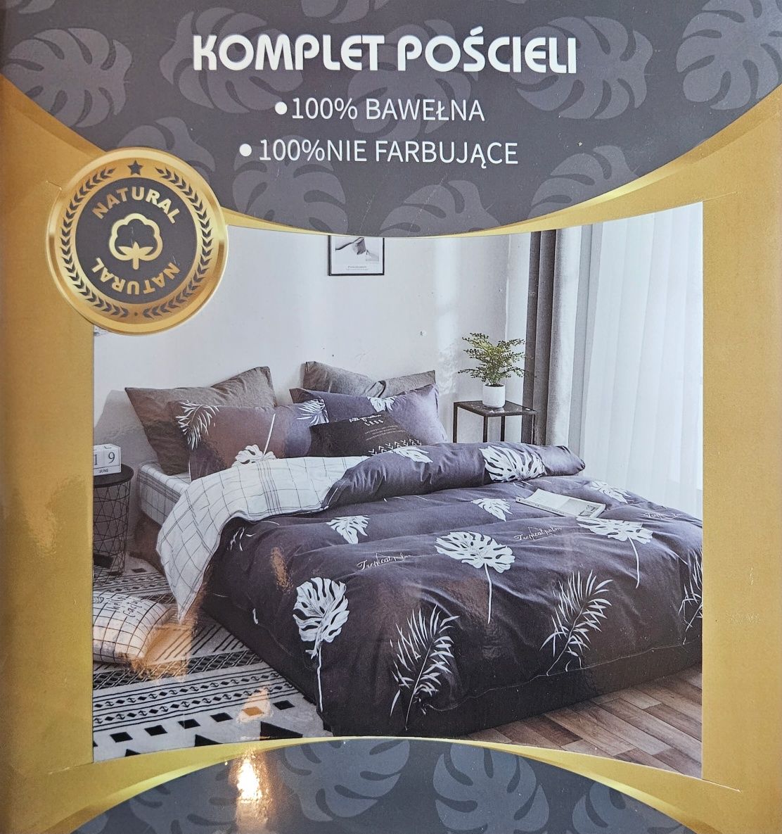 Pościel Bawełna 160x200 3cz ( wzór jak na zdjęciu )