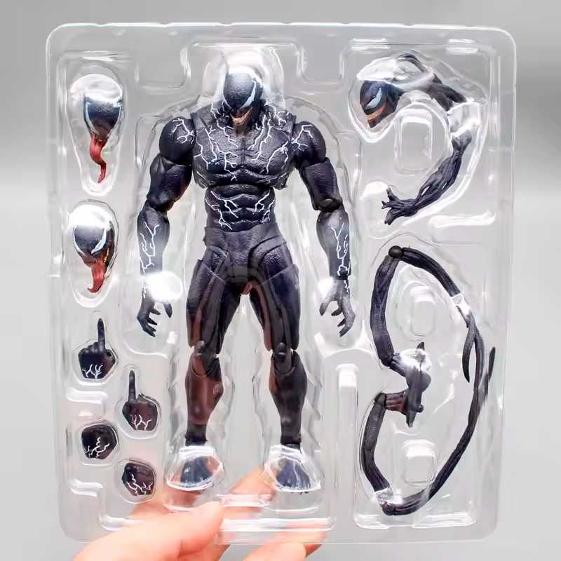 Venom Marvel 19 см фигурка игрушка робот подарок iron man spider man