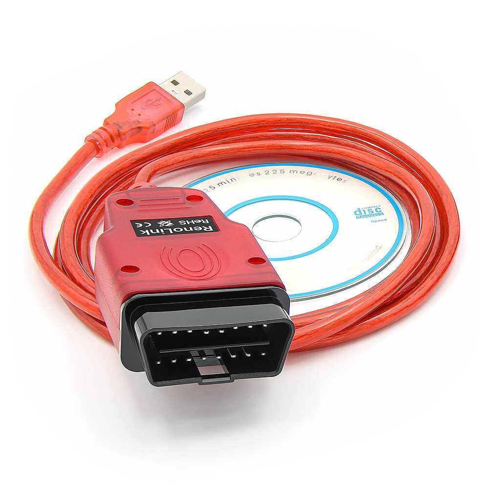 Kabel diagnostyczny interfejs Renolink V2.10 dla Renault i Dacia