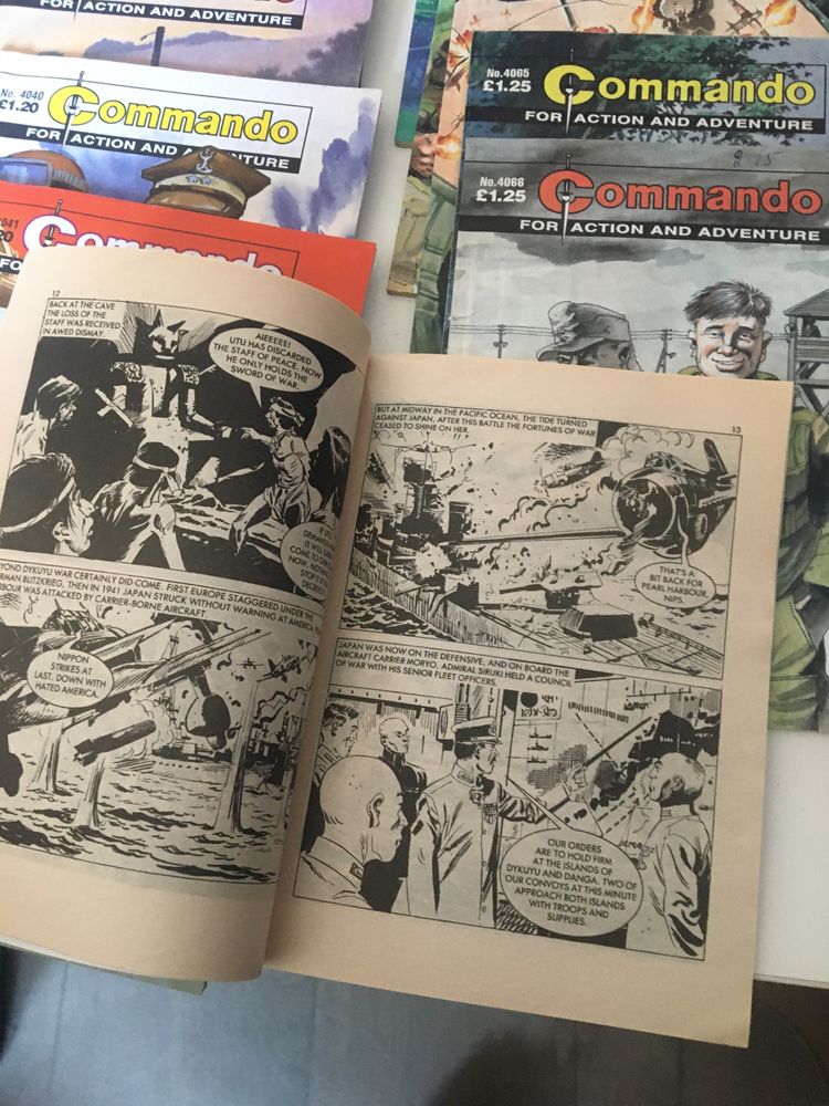 Commando, komiks w j.angielskim