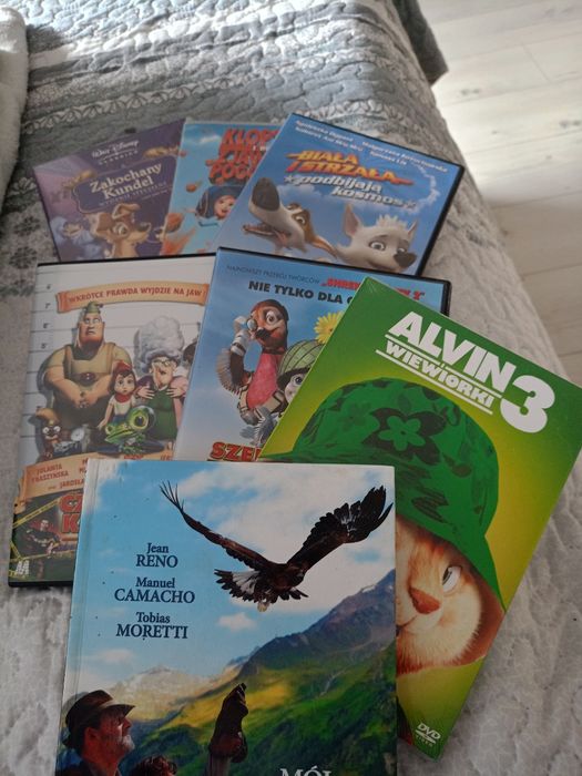 Zestaw filmów familijnych dvd