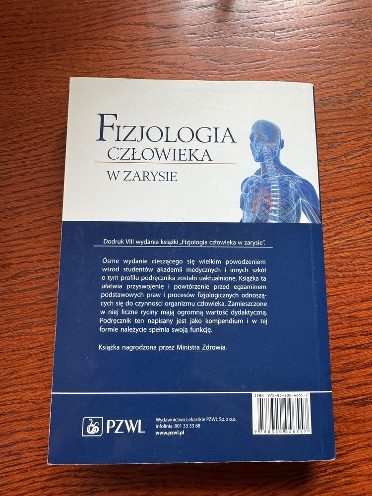 Fizjologia człowieka w zarysie – Władysław Z. Traczyk, PZWL