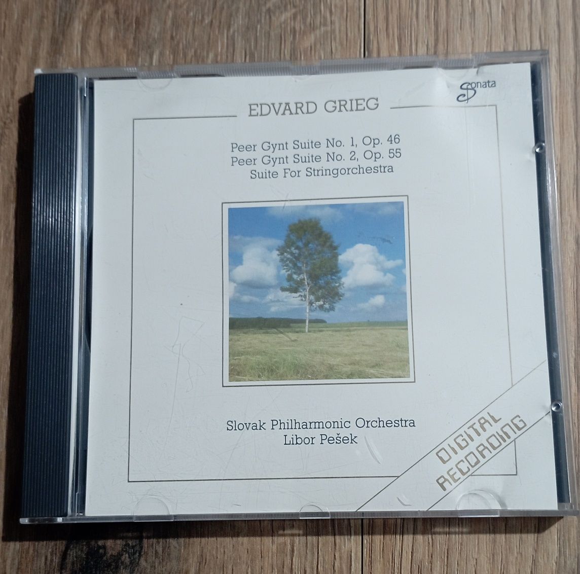 Edvard Grieg - płyta CD, muzyka klasyczna