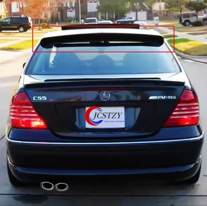 Бленда козырек Mercedes w203 накладка на стекло крышу спойлер мерседес